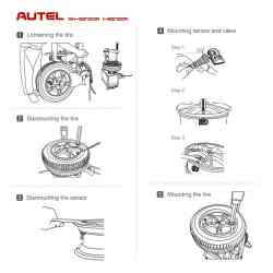 AUTEL 1-Sensor Universal Programmable TPMS (315MHz & 433MHz)