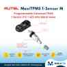 AUTEL MX-Sensor TPS218 – Dual Frequency Programmable TPMS Sensor 315 + 433 mhz Metal Valve