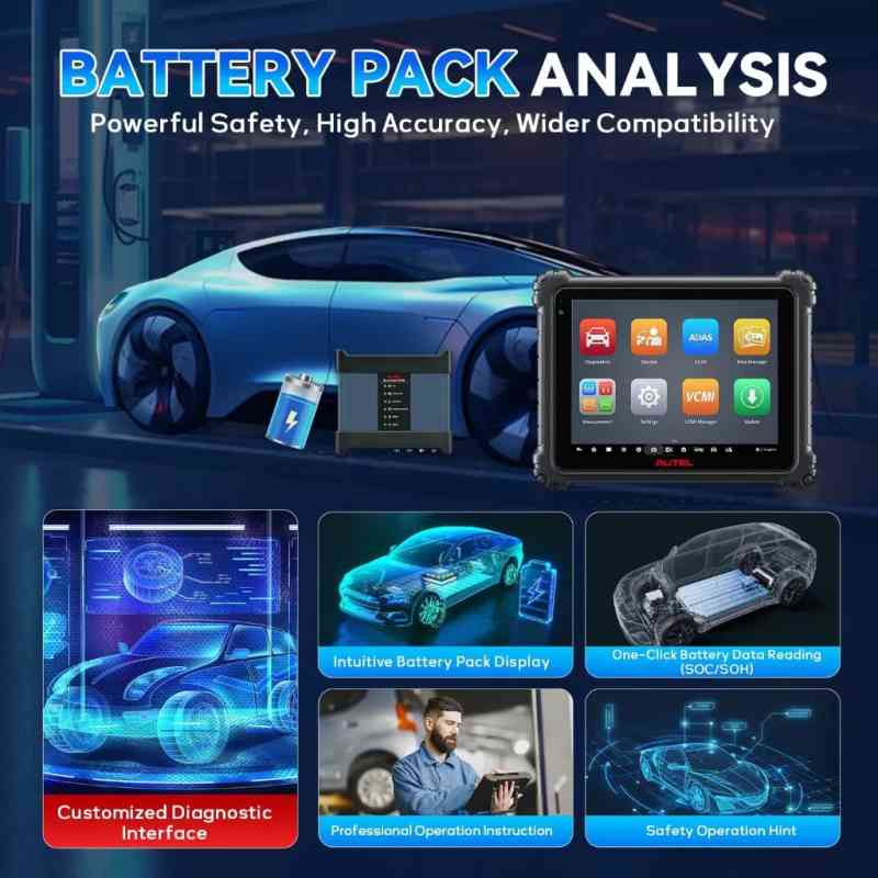 AUTEL MaxiSys MS909EV – Advanced Intelligent EV Diagnostics