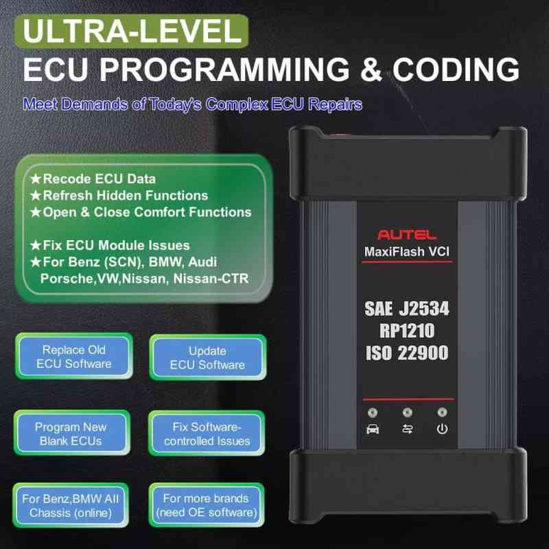 AUTEL MaxiSys MS909EV – Advanced Intelligent EV Diagnostics