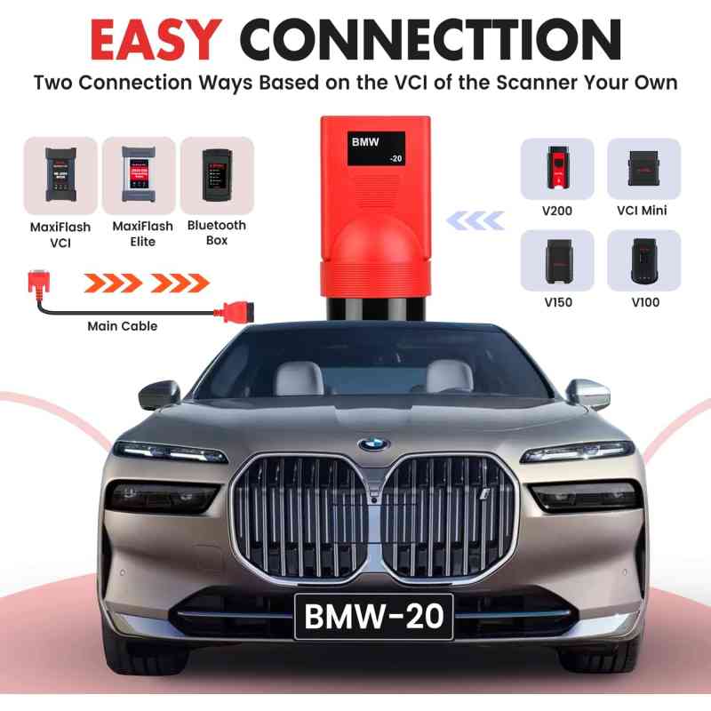 Kabel Adapter OBD2 ke 20 pin BMW AUTEL