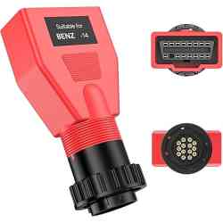 Kabel Adaptor OBD2 ke Konektor Mercedes Benz 14 Pin AUTEL