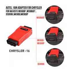 Kabel OBD 16 pin Chrysler AUTEL