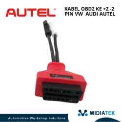 Kabel OBD2 ke +2 -2 pin VW AUDI AUTEL