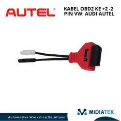 Kabel OBD2 ke +2 -2 pin VW AUDI AUTEL