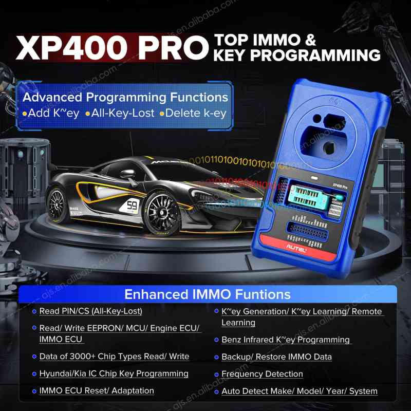 Ultraportable Immobilizer & Key Programming Device MaxiIM IM508S