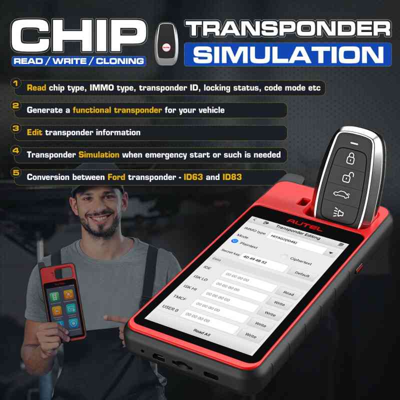 Professional Intelligent Tool Solutions for Auto Keys MaxiIM KM100