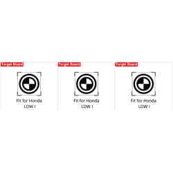 AUTEL ADAS Honda Lane Departure Warning (LDW) Target Kit – CSC0601/05