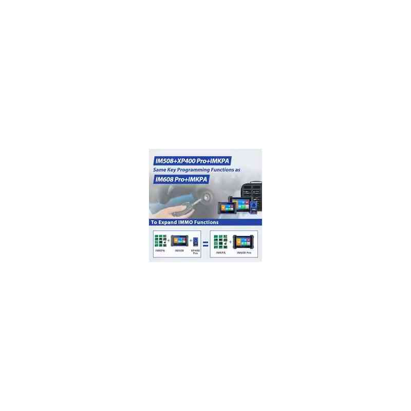 Key Programming Adapter Kit, compatible with the XP400Pro Key & Chip Programmer