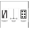 Autel MaxiSys ADAS Radar Calibration Plate & Honda Blind Spot Pattern Board